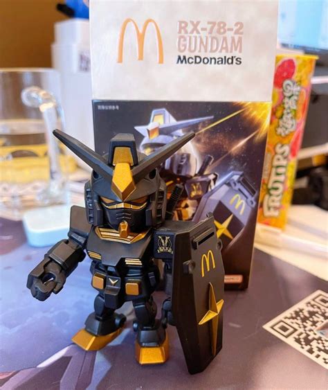 Gundam and McDonald's Team.